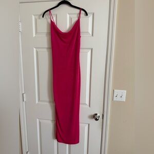 Olivia Rae Fuchsia Maxi Dress
